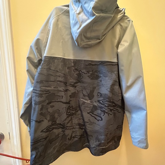 Under Armour Steel Coldgear Infrared Bonedust Shell Jacket - Picture 2 of 5